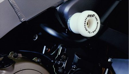 Satz GSG Moto Sturzpads Schwarz passend für die Honda X-Eleven SC42