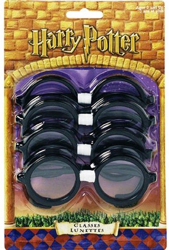 Harry Potter and the Sorcerer's Stone Original Partygeschenk-Set mit 4 Harry's Glasses