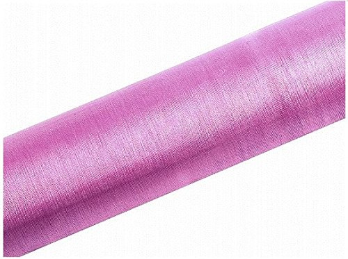 P&D Rouleau en organza Rose 16 cm