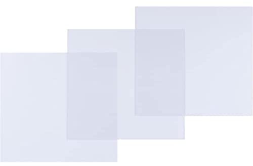 Pavo Einbanddeckel-Klarsichtfolie A4, PVC-Folie, 0.20 mm, 100-er Pack, transparent