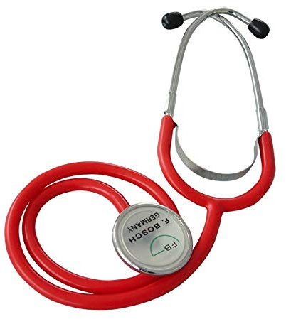 INTERMED - Fonendoscopio per adulti - PLANOPHON - Rosso