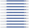 DONAU Gelkugelschreibermine Kugelschreiberminen Ersatzminen Farbe: Blau / 10 Stück (10er Pack)/ Kugeldurchmesser: 0,5 mm/Strichstärke: 0,25 mm/Wasserfeste und Nicht Verblassende Tinte
