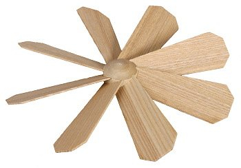Rudolphs Schatzkiste Ersatzteile Pyramide Flügelrad Ø 165 mm Ø 165mm NEU Ersatz Pyramide Weihnachten Seiffen Holz Erzgebirge