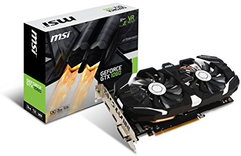 MSI Geforce GTX 1060 3GT OC GEFORCE GTX1060 Carte Graphique Interne 3072