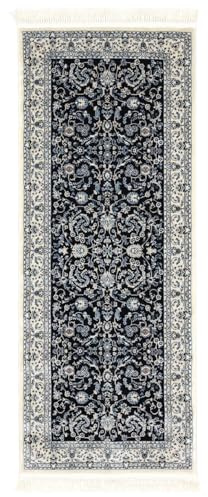 RugVista Nain Florentine Teppich, 80 x 200 cm, Dunkel Blau