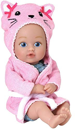 Adora Baby Badespielzeug Kitty, 21,6 cm, Badezeit Baby Tot Puppe mit QuickDri-Körper