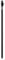 Black Cat 90cm 165cm Bankstick, schwarz, 90-165 cm