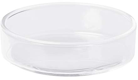 ECMQS Verre Propre Nourriture Aux Crevettes Plats Ronds Petit Bol à Poisson Fournitures Ornementales