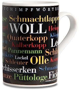 Deine Wörter Kaffeebecher Sauerländer Schimpfwörter