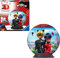 Ravensburger Miraculous Tales of Ladybug & Cat Noir 3D Jigsaw Puzzle for Kids Age 6 Years Up - 72 Pieces - No Glue Required
