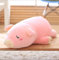 NatureMan Schwein-Plüschkissen, rosa Schweinchen, weiches Umarmungskissen, lustiges süßes Schwein, Stofftierspielzeug, Weihnachten, Geburtstag, Freundin, Geschenk (55 cm)