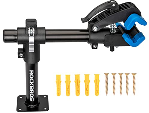 ROCKBROS Support de réparation de vélo - Support de vélo à domicile pour entretien de vélo - Établi de travail - Support de réparation de vélo pour vélo de route, VTT, VTT