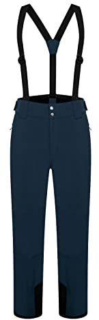 Dare 2b Recycelte, wasserdichte Herren-Skihose, atmungsaktive Hose mit ARED-Technologie, verstellbare Hosenträger, Schneegamaschen und Reißverschlusszwickel