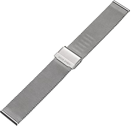 Jacob Jensen Uhrband original Milanaise Geflecht Stahl 20mm
