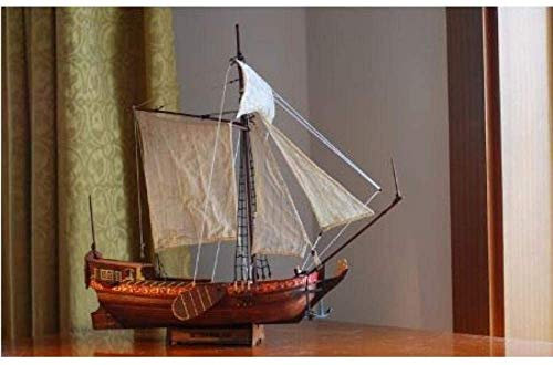 Modell Schiff Wohnzimmerdekorationen Chem Segelboot Modell Holz Segelboot Modell Holz Modell Holz Skala Modell 1/80 Maßstab Montagemodell Schiffsbau