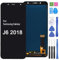 iYAiYO Écran TFT Écran Tactile Digitizer Remplacement Compatible avec Samsung J6 J600 Écran Complet avec Outils-Noir