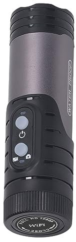 Sport DV Kamera, Fahrrad Helm Kamera Kontinuierliche Fotografie 1080P HD Video Für Radfahren Schießen H68A (Dunkelgrau)