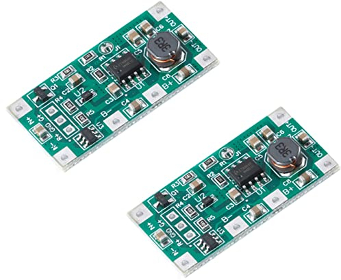 2pcs DC 5V 1A UPS Power Module UPS 18650 Lithium Battery Protection