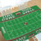 Horienteeon Rechteckige Fußball-Tischdecke, American Football-Thema, Tischdecke wasserdicht und waschbar, Tischdecke für Geburtstagsparty, Fußball, Party, Spiele, Dekoration, 152 x 228 cm