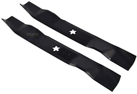 Lot de 2 lames de 49 cm compatibles avec Husqvarna Flymo Partner 5811163-01 5321925-55