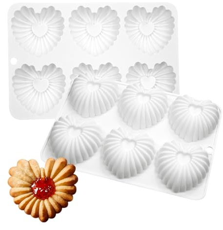 TUKE Stampo in silicone per uso alimentare a forma di stella, antiaderente, per cioccolato, caramelle, gelatina, cubetti di ghiaccio, muffin (stella A)