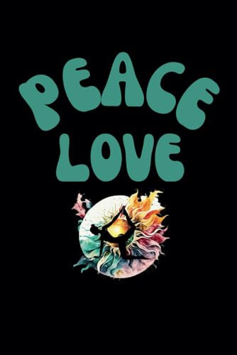 Yoga Notebook: Peace Love Yoga Notepad