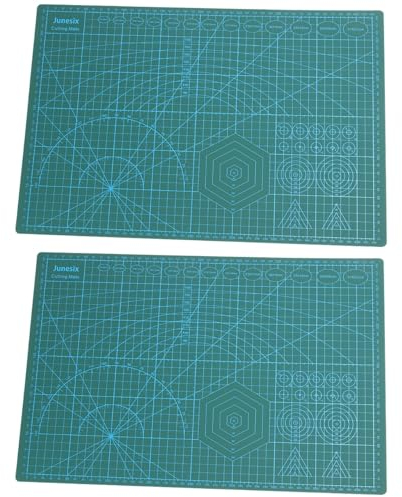 Operitacx 2St selbstheilende Schneidematte geometer schneideunterlage the student Schneidematte zum Nähen selbstheilende Matte Schneidebrett nähen Papierschneidematte schneide Papier Modell