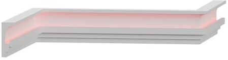 Stuck Dekorbau 2Meter (80x30mm) Indirekte Beleuchtung Dekoration LED Lichtprofile Decken Styroporleiste BL26