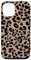 Hülle für iPhone 12/12 Pro Leopardenmuster stilvolles Gepardenmuster braun neutral beige