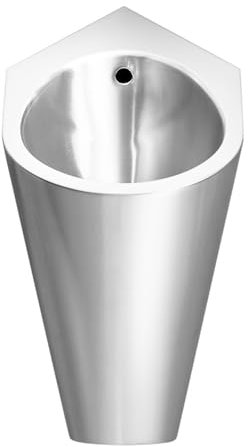 304 Edelstahl Wandmontierter Sensor Urinal mit Induktion Spülsystem - Ideal für Hotels, Einkaufszentren, Schulen - Stehtoiletten für Männer
