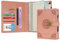 WASON Tagebuch mit Schloss A5 Liniertes Notizbuch Ringbuch Portfolio, Nachfüllbares Schreib Papier Journal, Stift, Klemmbrett Planer Organizer für ideal Geschäft, Schule & Reisen (Rosa)