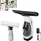 Cordless Window Vacuum Handheld Window Cleaner with 28cm Suction Nozzle ＆ 300ml Spray Bottle Quick Window Cleaning Equipment Microfibre Cloth & Window Squeegee Vacuum for Cleaning Glass Window Car