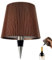 Lampada Bottiglia LED, Lampada Ricaricabile per Bottiglia Senza Fili Tattile con Luce Dimmerabile per Ristorante, Casa, Bar, Ufficio (Marrone, 1 pezzo)