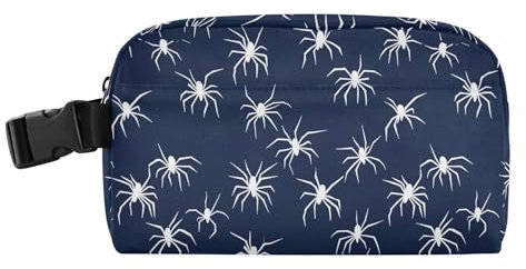 GAIREG Lonchera de Halloween azul marino para hombre, pequeñas loncheras para el trabajo, bolsas frescas para viajes de comida