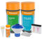 Steinbach | Poolpflege Starter Set | inkl. Algezid, Total Blue 20g, 50er Teststreifen Kit, Dosierschwimmer & Testkit für pH-Wert/Chlor | ideal zur Wasserkontrolle | Poolwasser sauber & kristallklar