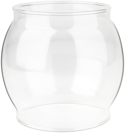 Ersatz-Laterne aus Glas, kompatibel mit Coleman 200A/B & R690B051, passend für Kamplite, JC Higgins, Optimus, Ashflash Vintage-Laternen, hitzebeständiges, klares gewölbtes Glas für Camping und