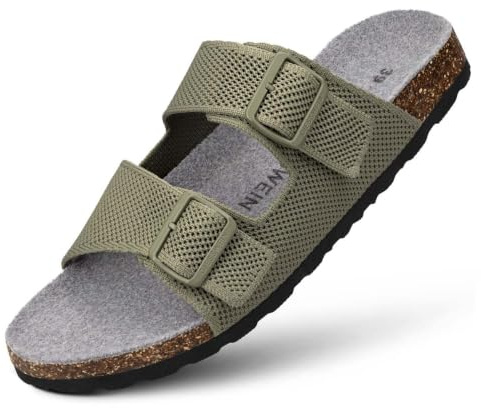 Giesswein Merino Slides Men - Pantolette mit ergonomischem Korkfußbett