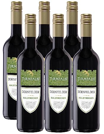 Turmfalke Dornfelder Qualitätswein halbtrocken (6 x 0.75 l)