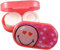 Smiley World Mirror Contact Lens Storage Cases - 15 Designs Available (Pink Heart)