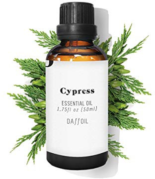 Daffoil Aceite esencial cipres 50ml puro BIO 100% natural ecol gico aromaterapia humidificador