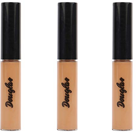 3x Douglas Make-up 964862 Augen Concealer High Cover Concealer Dark Beige 4 ml Set