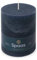 Spaas Rustik-Stumpenkerze, 100/130 mm, 95h, dunkelblau