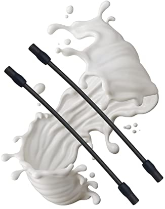 Lichtblau Milk hose suitable for 12004554 Bosch, Siemens fully automatic coffee machines Vero Aroma 300, 500, 700, EQ6 series 300, 500, 700, item package quantity: 2