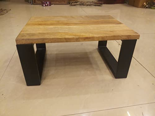KNOBSWORLD Marchepied en bois de mangue, peut supporter jusqu'à 136 kg, tabouret de salle de bain pour enfants et adultes – Marchepied portable unique (assemblage nécessaire)