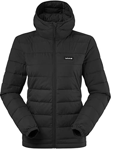 Lafuma - Access Loft Hoodie W - Veste Softshell Femme - Déperlante et Coupe-Vent - Randonnée, Trekking, Lifestyle - Noir, S