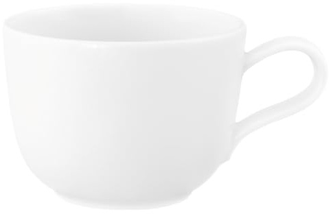 Seltmann 001.764186 Liberty Rund Porzellan Kaffeeobertasse, 00003 Dekor, 0,26L Volumen, Weiß