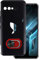 MILEGAO Schutzhülle für Asus ROG Phone 3 ZS661KL Ultradünne Handyhülle + Ringhalter Kickstand Halterung, Gel Pudding weiches Silikon Handy für Asus ROG Phone III i003DD 6,5 Zoll (RedRing-B)