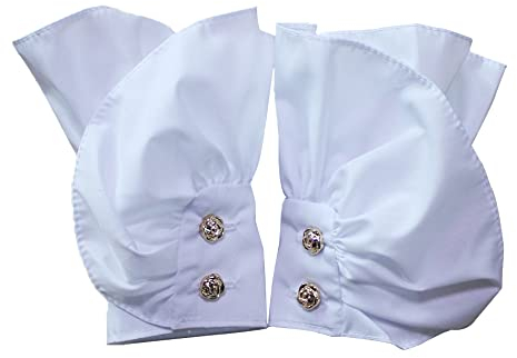 Elegtiskas Spitze Manschetten Gotische Stretch Handgelenk Manschetten Jabot Manschetten Spitze Handgelenk Manschetten gefälschte Ärmel für Frauen Mädchen