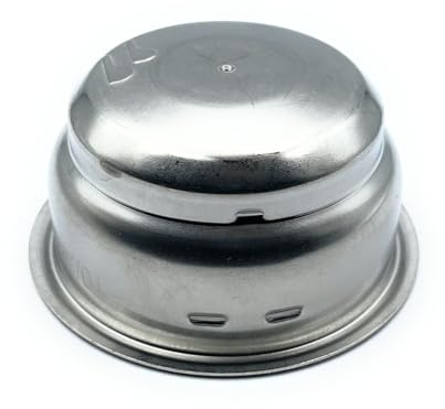 MacMaxe Kaffeefilterkorb für Delonghi Espresso – Druckbeaufschlagter Edelstahl – wiederverwendbar, waschbar – kompatibel mit De'Longhi Espressomaschinen (BIG 2 Tassen)