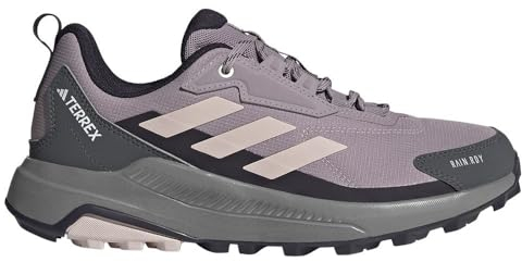 adidas Damen Terrex Anylander RAIN.RDY Hiking Shoes Wanderschuhe, preloved fig/Putty Mauve/Aurora Black, 40 EU